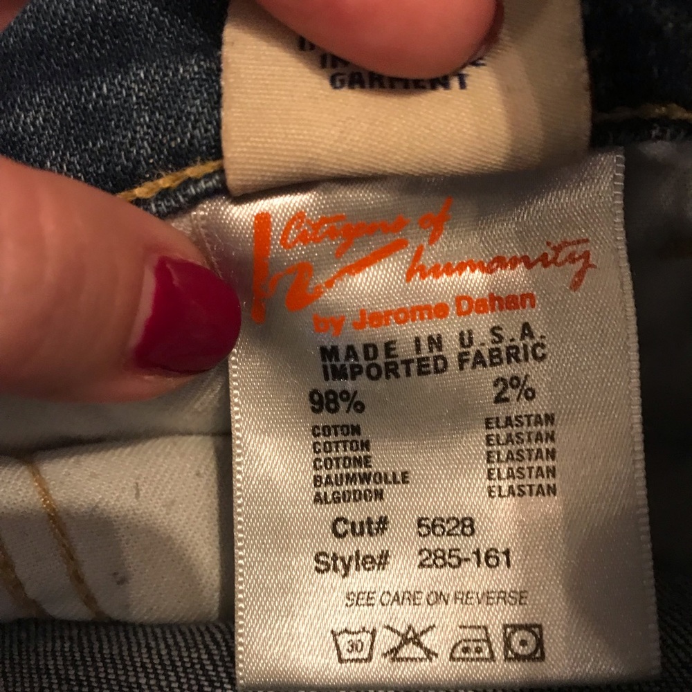 Distressed Citizens of Humanity Jeans Size 29 - Picture 6 of 8